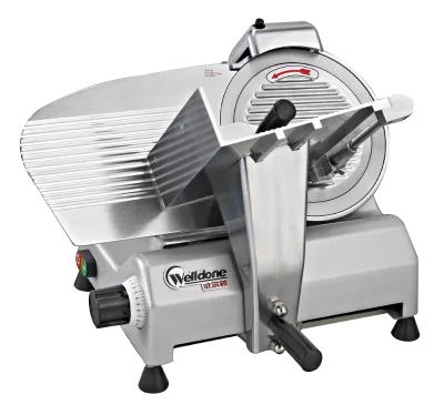 Stainless Steel Electric Meat Slicer Semi-Automatic Commercial Meat Slicer Matching Meat Grinders Complete Butcher Equipment