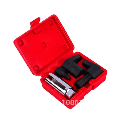 Aly Machine 5PCS 22mm Oxygen Vacuum Lambda Sensor Remove Socket Set Kit Thread Chasers Spark Plug Car Tools