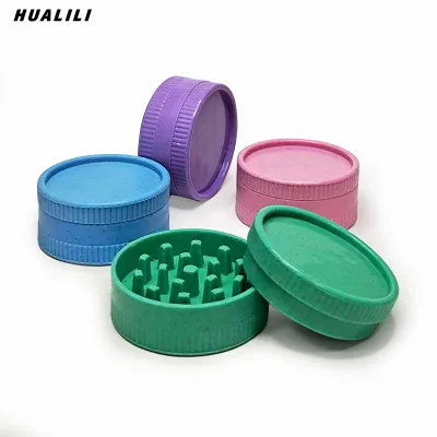Manufacturer's Spot Natural Spice Crusher, Biodegradable Double-layer Crusher, 54mm Advanced Compostable Crusher