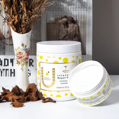 Manufacturer Oem Private Label Damaged and Frizzy Hair Wholesale Hair Repair Mask Bulk Guangzhou Hair Mask to Repair
