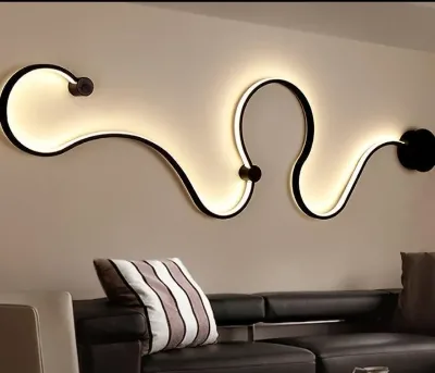Indoor LED High Power Wall Lamp Strip Wall Lamp  Modern Indoor LED Wandlamp Long Wall Lamp