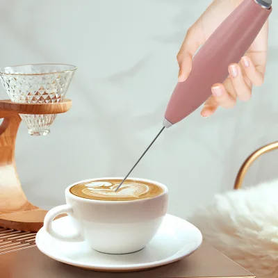 Customization Milk Frother With Stand Abs Handle 12V Milk Frother High Quality