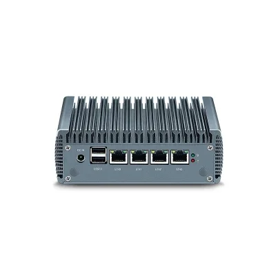Good Quality Fanless Server Appliance Embedded Mini Quad Lan J4125 4Core 4LANs Mini PC