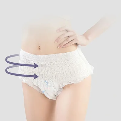 Disposable Full Protection Layers Period Panties Menstrual Incontinence Underwear Function Pants for Women Night Use