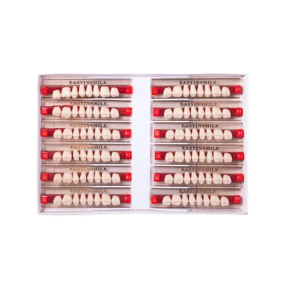 Easyinsmile Acrylic Resin Teeth Tooth Loss and Oral Use Teeth