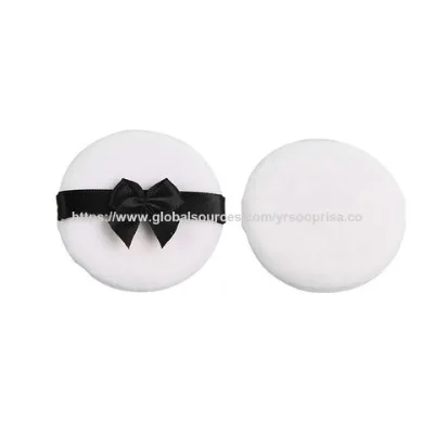 New Loose Powder Puff Round Soft Velvet Cotton Makeup Sponge Baby Powder Puff