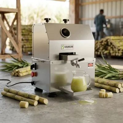 High Yield Sugarcane Press Equipment for Commercial Juice Production in Tropical Fruit Processing Enterprises