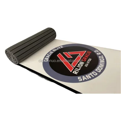 Factory Brazilian Jiu Jitsu Gymnastics XPE Floor Mat Custom Logo Martial Arts Wrestling Exercise Roll Mat 2-5cm Thickness