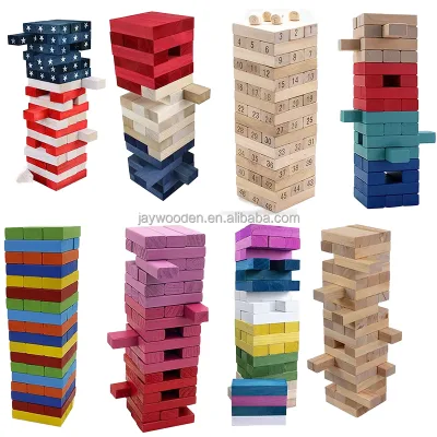 Classic Wooden Domino Set-Educational Stacking Game for Ages 5+ Eco-Friendly Number Theme Family Fun
