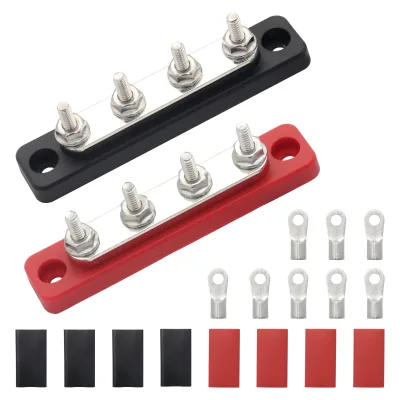Nickel-Plated Copper with Serrated Flange Nuts 8x RNB 14-6S Ring Terminals Ideal for RV, Marine, Truck & Auto