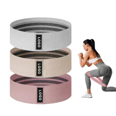 Yoga Stretch Pink Blue Purple Black Booty Elastic Resistance Bands