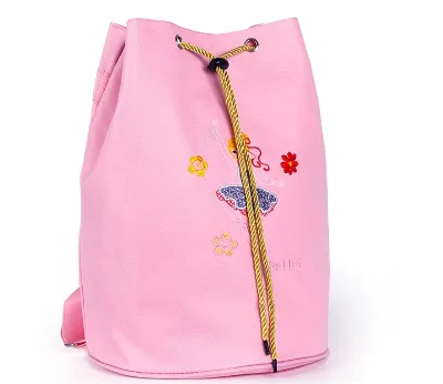 DB00034 Promotion Hot Sale High Quality Kids Girls Pink Ballet Dance Bags Dance Bags
