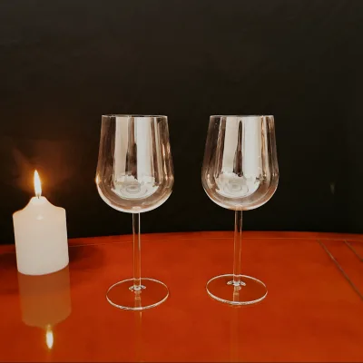 EAST Wholesale of Premium-quality Wine Glasses Crafted From Transparent Quartz Glass, Featuring a Tall and Elegant Design.