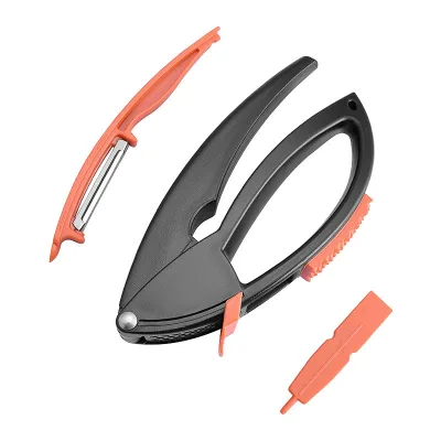 New Design Garlic Presser with Plastic Handle Fruit & Vegetable Tool