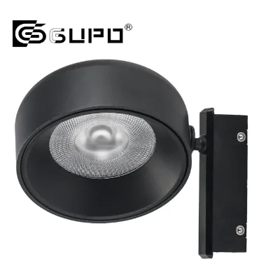 GUPO Aluminum High CRI 360° Adjustable DC24V 5W Clip-in LED Track Spotlight/Bar Light/Coffee Shop Light