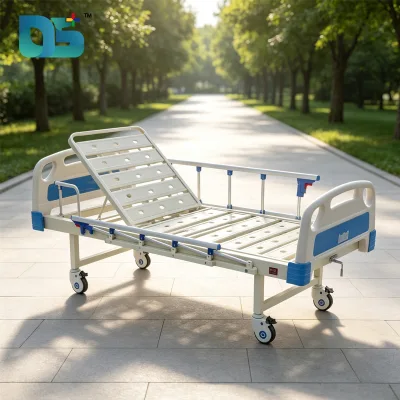 Premium Foldable ABS Headboard Adjustable Back Leg Easy Operation Sturdy Robust Strong Secure Stable Practical Elderly Home Bed