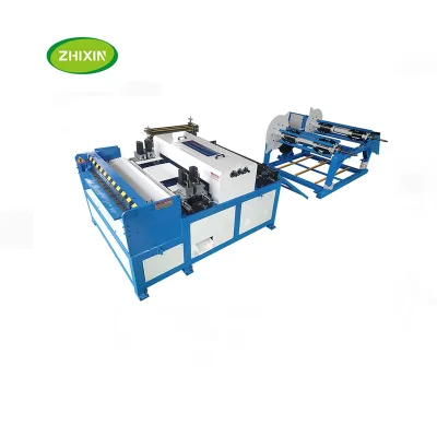 0.5mm 1.2mm 18 Gauge 26 Gauge Galvanized Plate SS MS CS Aluminum Sheet HVAC Duct Production Line 3 for Air Conditioning Projects