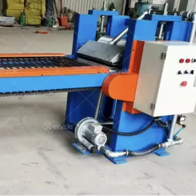ET Brand PE/PET/PP Strip Waste Plastic Crusher 30KW Motor Bearing 350-550kg/h Capacity for Electronic Manufacturing 1 Year
