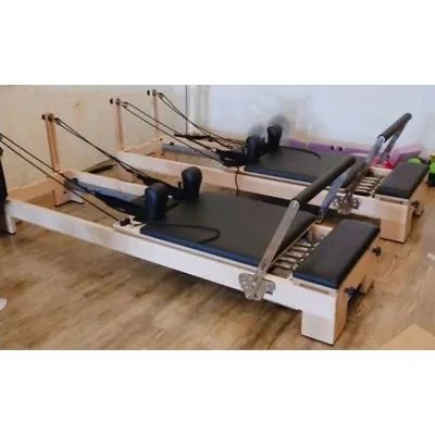 High Quality Pliates Reformer With White Maple Wood
