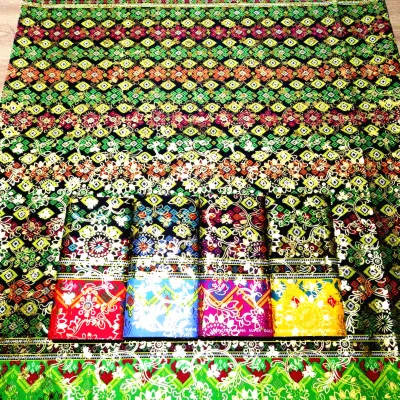 High Quality 100% POLYESTER BATIK FABRIC SARONG WRAP FABRIC
