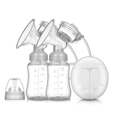 Factory Hot Selling Electric Breast Pump Bottle Milk Extractor Double Suction Baby Breast Pump