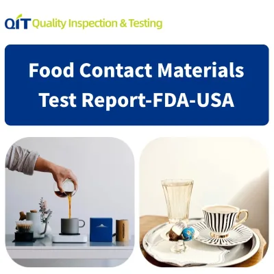 US FDA Testing for Food Contact Materials Comprehensive Laboratory Quick 5-Day Turnaround Full Compliance Standards Competitive