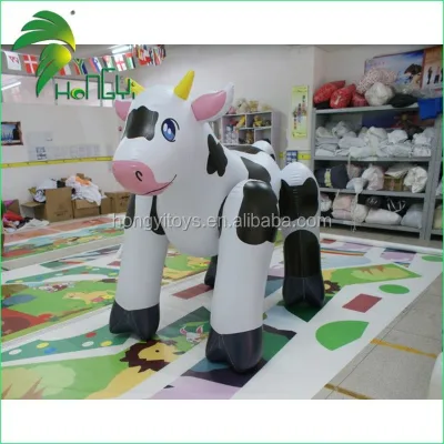 Cartoon Inflatable Cow , Hot Cow Inflatable Animals, Inflatable Cow With UV Printing