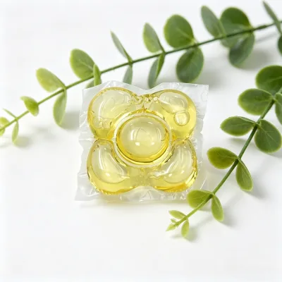 Water Soluble Film Laundry Capsules Low Residue Quick Dissolve Custom Logo & Packaging Manufacturer