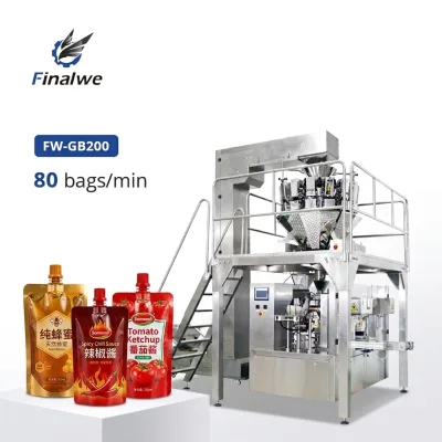 Finalwe Export Grade Compact Structure Small Liquid Doypack Packing Machine