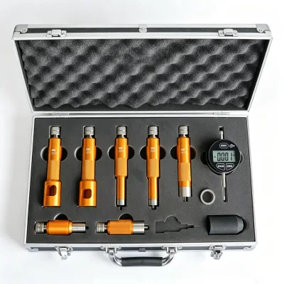 Portable Injector Tester G6-16 Common Rail Injector Repair Nozzle Armature Lift Measuring Gauge Overcurrent Protection