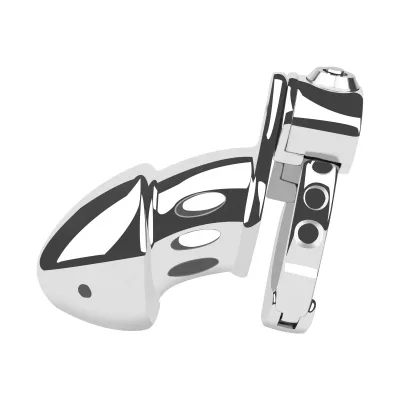 Male Chastity Cage Enclosure Lock: Adult Male Penis Control Device, Lower Body Bondage Cage, Erotic Sex Toy Accessory