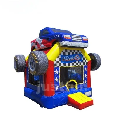 Hot Monster Truck Inflatable Jumper, Cheap Inflatable Bouncer Bounce Houses for Sale