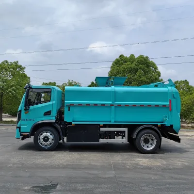 YIWEI Custom 12.5T New Energy Waste Disposal Vehicle Eco Friendly Structure for Commercial Kitchen Food Waste Gathering