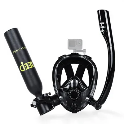 DIDEEP 009 New-Style Snorkeling Mask Scuba Tank Underwater Breathing Diving Gear Oxygen Cylinder CE Certified DOT Certified