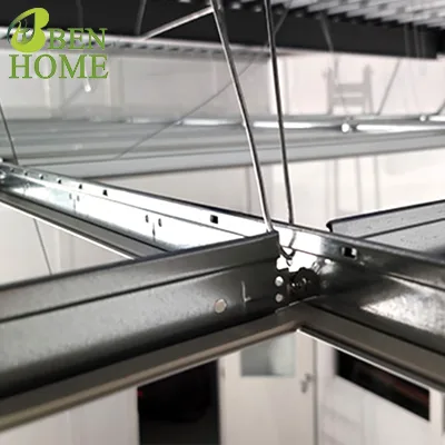 Modern Lightweight Suspended Ceiling Galvanized Steel Grid Main Tee and Cross Tee with Easy Installation