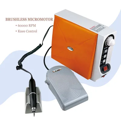 60,000 RPM Brushless Micro-motor Head Drill Bit Polishing Machine High-speed Electric Micromotor for Dental Laboratory