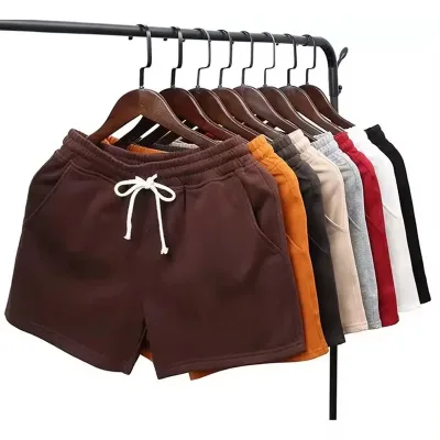 Custom Mens Jogger Cotton Shorts Sweat Men Fitness Running French Terry Short Breathable Gym Shorts Cotton Shorts
