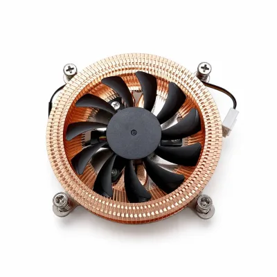 Slim Pure Copper CPU Cooler All in One ITX HTPC LGA 1700 115X Small PC Case OEM ODM Factory ISO Rapid Prototype MOQ 1pcs 95W