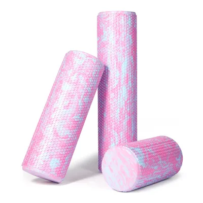 High Density Muscle Fitness Massage Stick Relax Foam Camo Column Roller Custom Logo Hollow Yoga Back Eva Foam Roller