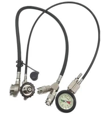 SCBA Pressure Reducer with Preset Alarm Self-Contained Breathing Apparatus Regulator