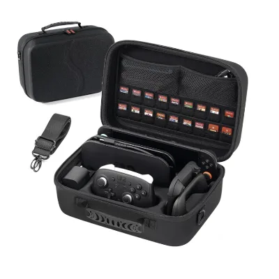 Custom Color Portable Game Console Case Travel Waterproof EVA Hard Shell for Video Game Controllers Bag Style