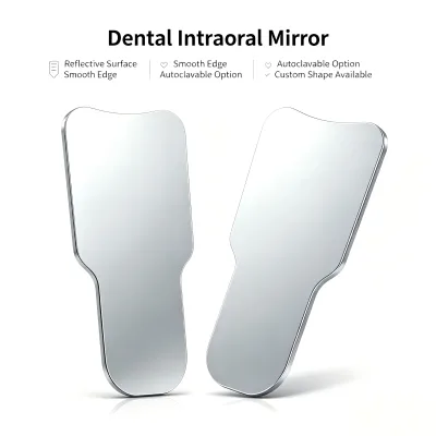 Custom Size Reflect Dental Mirror High Reflective Glass for Oral Photography