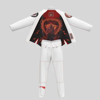 Male Female BJJ Gi Uniform Custom 100 Percent Cotton Martial Arts Jiu Jitsu Wear