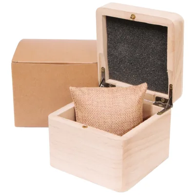 Eco-Friendly Wooden Storage Box for Watches & Jewelry Universal Supports Custom Engraving Dedicated for Cross-Border Export