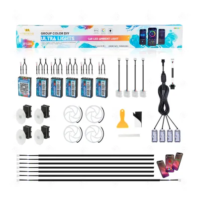 'CARDI' K3S 10-IN-1 Waterproof LED Strip Kit for Land Rover Defender 110 Ford Focus MK3 Off-Road Adventure