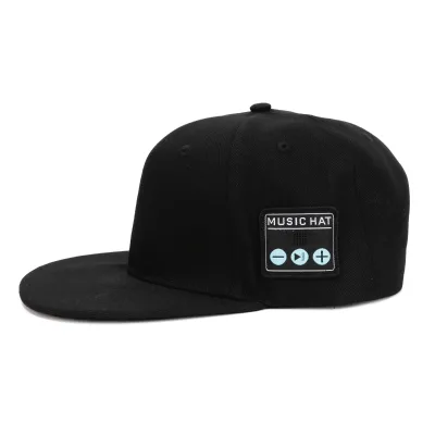 Speaker Cap, Cotton Duckbill Hat with Stereo Music, Hands-free Calling, Sun Protection for Outdoor Activities