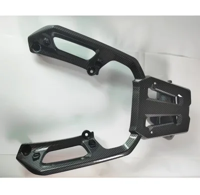 New Style Tank 150 Cc 200 Cc Carbon Fiber Color Motorcycle Rear Rack Rear Carrier