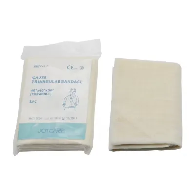 Factory Price Medical Surgical Disposable Arm Sling Gauze 46x30 40's Triangular Bandage Wholesale