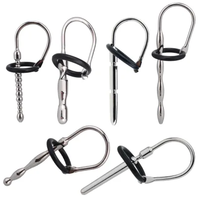 Stainless Steel Male Urethral Stimulation Plug Urethral Dilation Tools Masturbator Sex Toys for Men