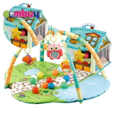 Small House Set Ovean Balls Toys Play Games Carpet Kids Play Mat